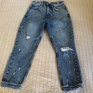 Distressed Abercrombie jeans